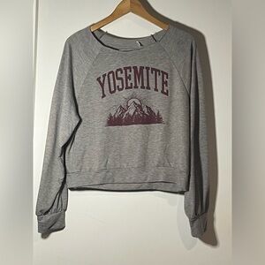 Yosemite Gray SweatShirt  XL Vintage